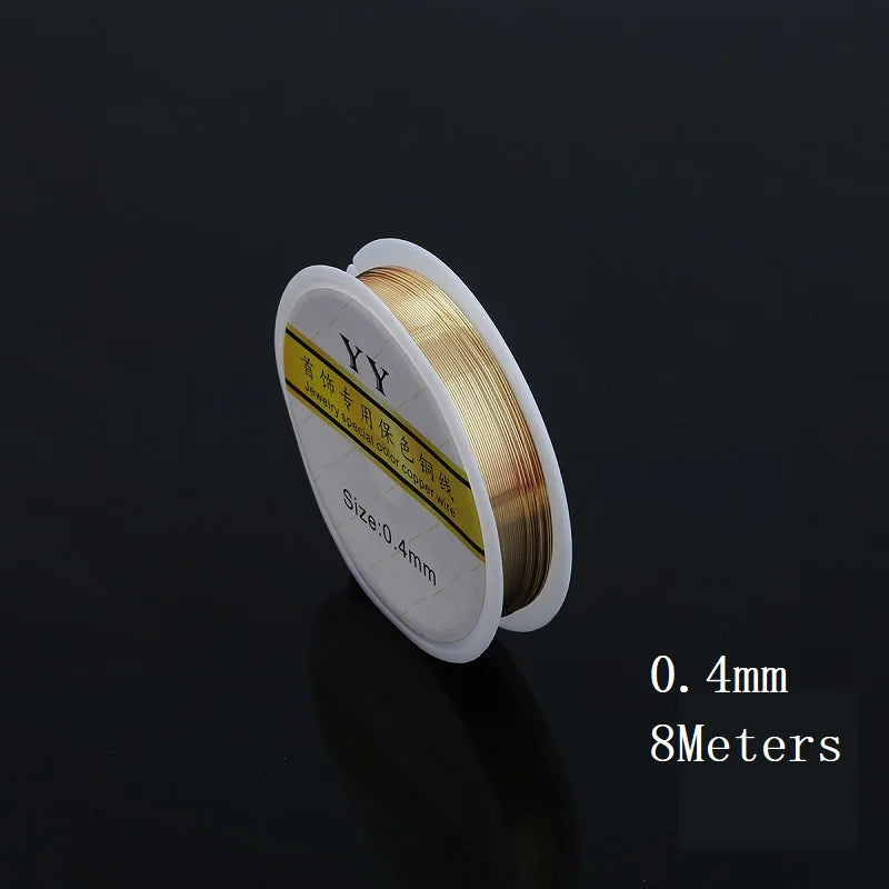 Fil Métallique Bijoux – Argent, Or, Cuivre 0.3 à 1mm