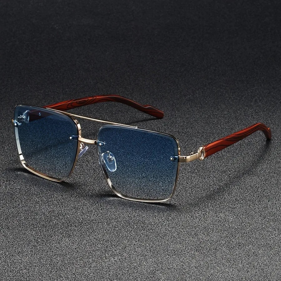 2025 Square Sunglass Men Luxury Vintage Sunglasses Women Trendy Retro Fashion Glasses Gafas De Sol Hombre Lunette Soleil Femme