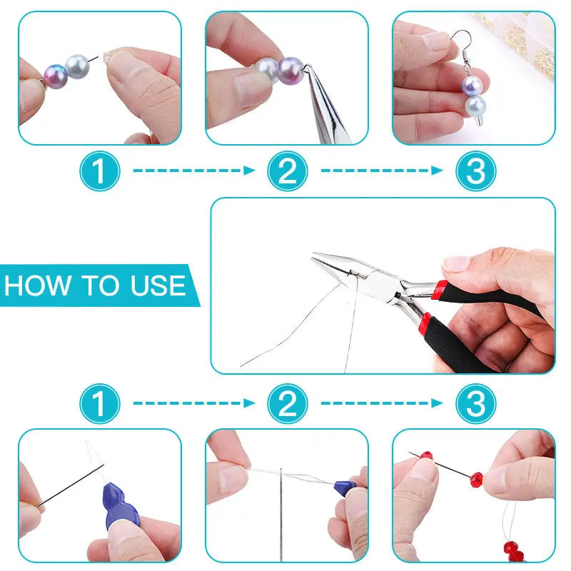 Kit Fournitures Bijoux – Outils et Composants DIY