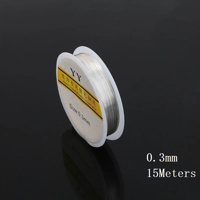 Fil Métallique Bijoux – Argent, Or, Cuivre 0.3 à 1mm