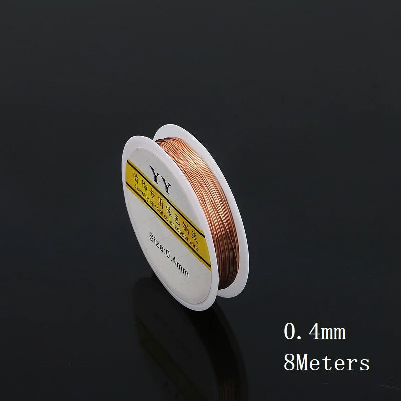 Fil Métallique Bijoux – Argent, Or, Cuivre 0.3 à 1mm