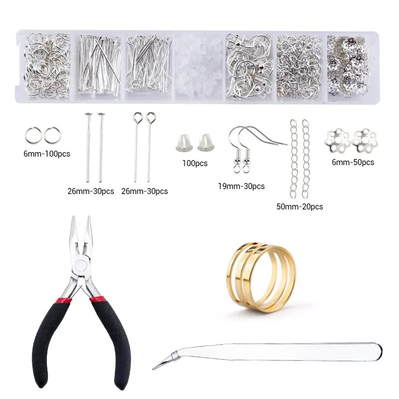 Kit Fournitures Bijoux – Outils et Composants DIY