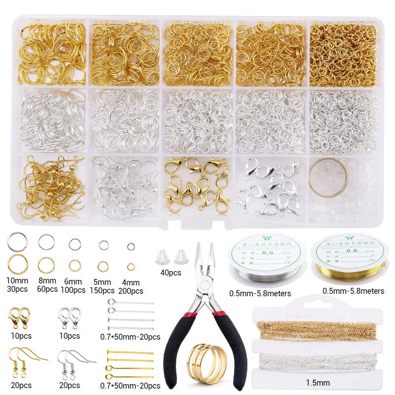 Kit Fournitures Bijoux – Outils et Composants DIY