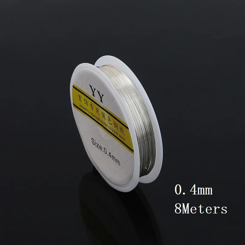 Fil Métallique Bijoux – Argent, Or, Cuivre 0.3 à 1mm