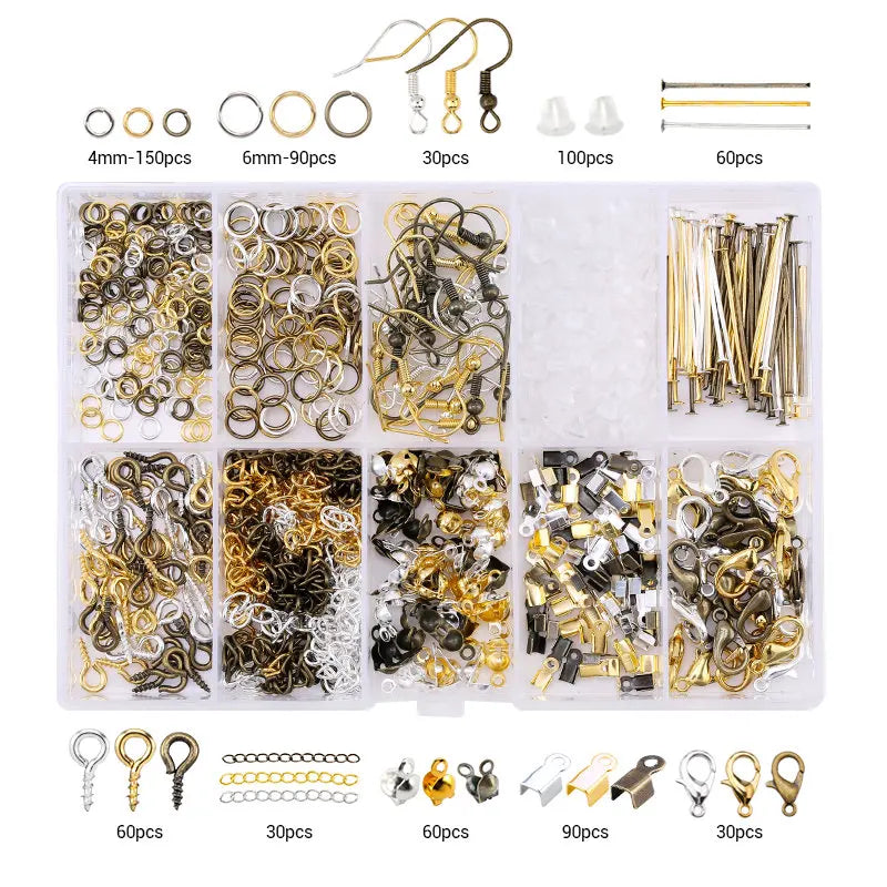 Kit Fournitures Bijoux – Outils et Composants DIY