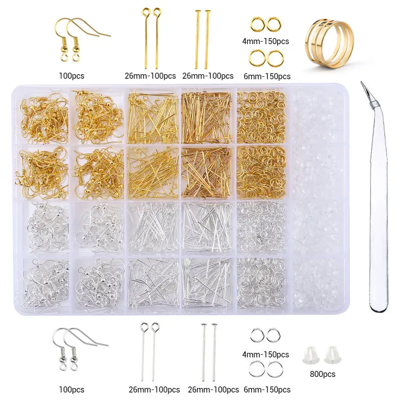 Kit Fournitures Bijoux – Outils et Composants DIY