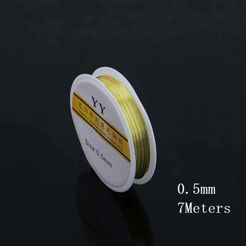 Fil Métallique Bijoux – Argent, Or, Cuivre 0.3 à 1mm