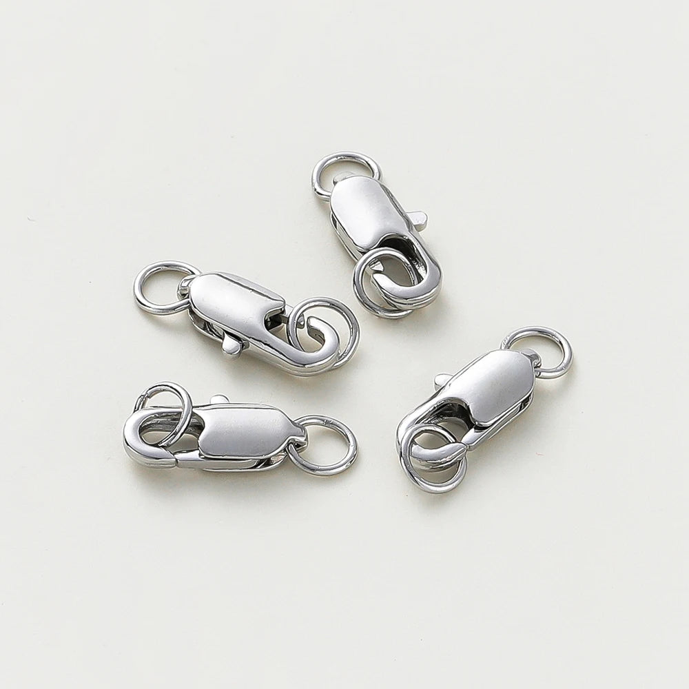 Kit Fermoirs Homard + Anneaux Ouverts – Plaqué Or 14K/18K