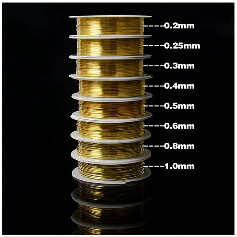 Fil Cuivre Spirale Résistant – 0.2 à 1mm (1.5m à 100m)