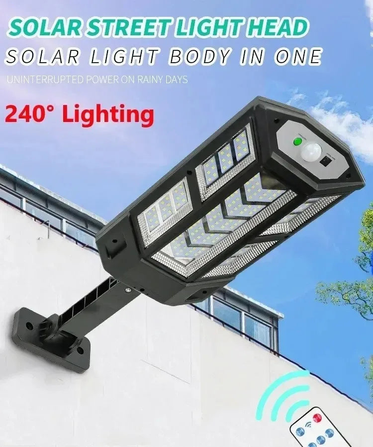 Lampe Solaire Extérieure – Détecteur de Mouvement IP65
