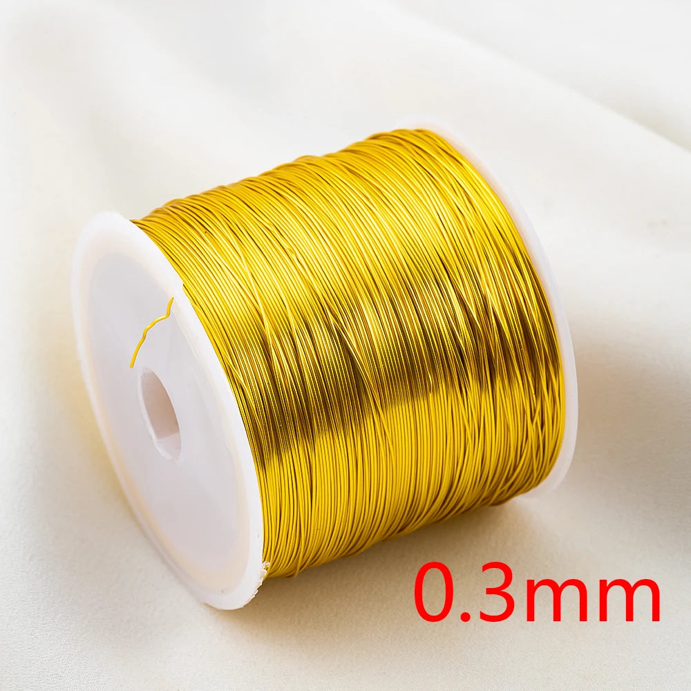 Fil Cuivre Spirale Résistant – 0.2 à 1mm (1.5m à 100m)