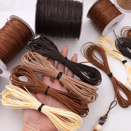 Cordon Ciré Necklace Rope – DIY Bijoux 10m
