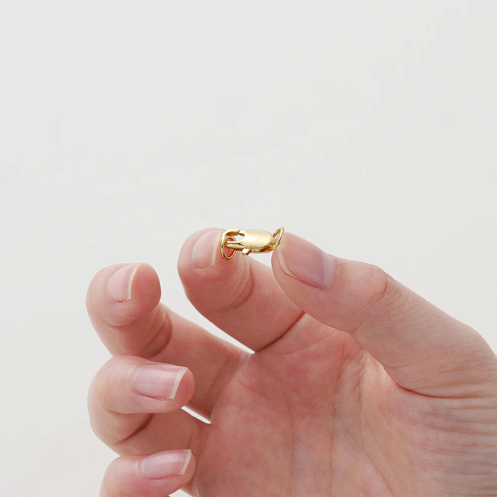 Kit Fermoirs Homard + Anneaux Ouverts – Plaqué Or 14K/18K