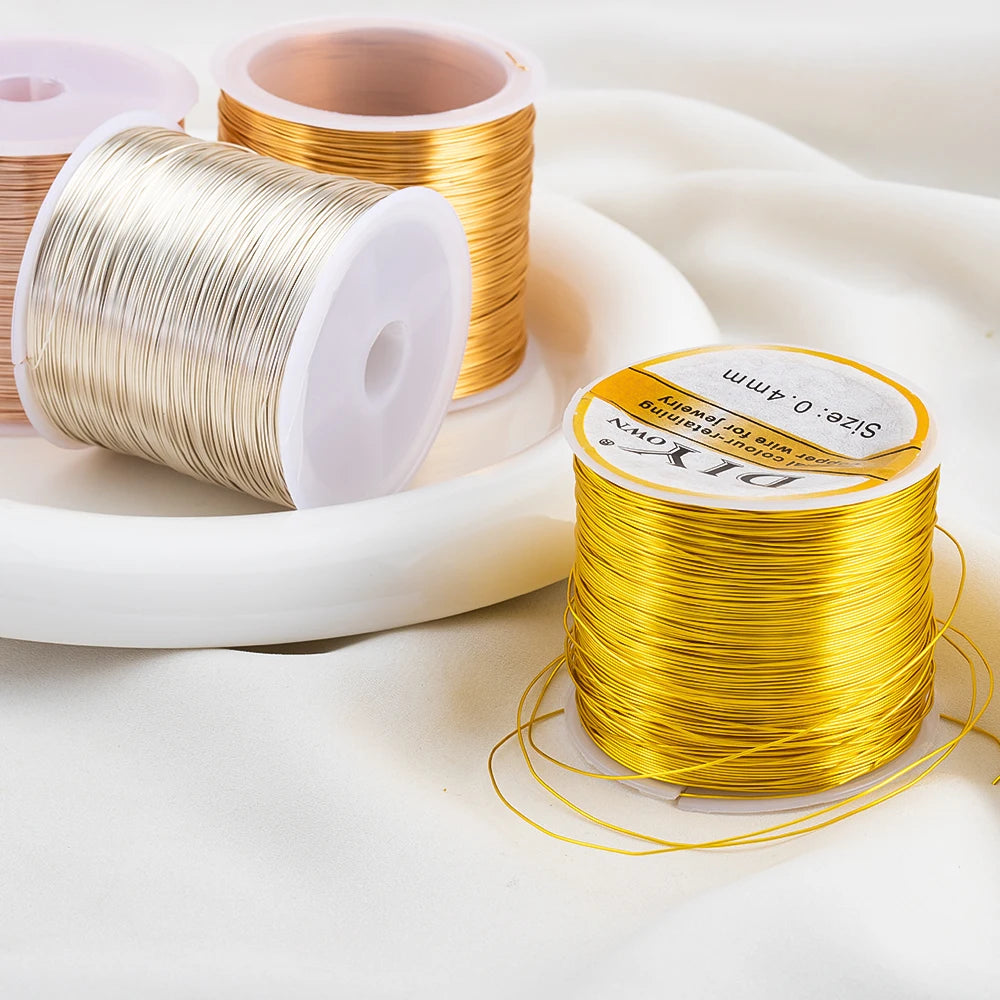 Fil Cuivre Spirale Résistant – 0.2 à 1mm (1.5m à 100m)