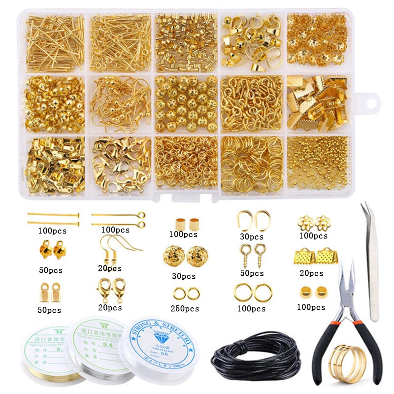 Kit Fournitures Bijoux – Outils et Composants DIY