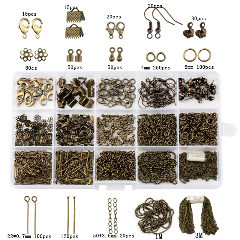 Kit Fournitures Bijoux – Outils et Composants DIY