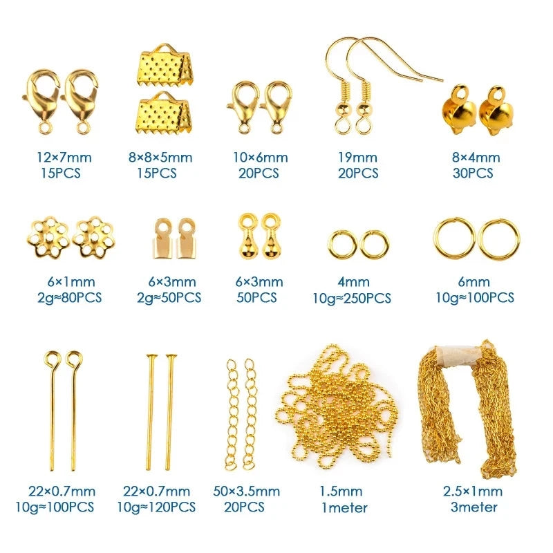 Kit Fournitures Bijoux – Outils et Composants DIY