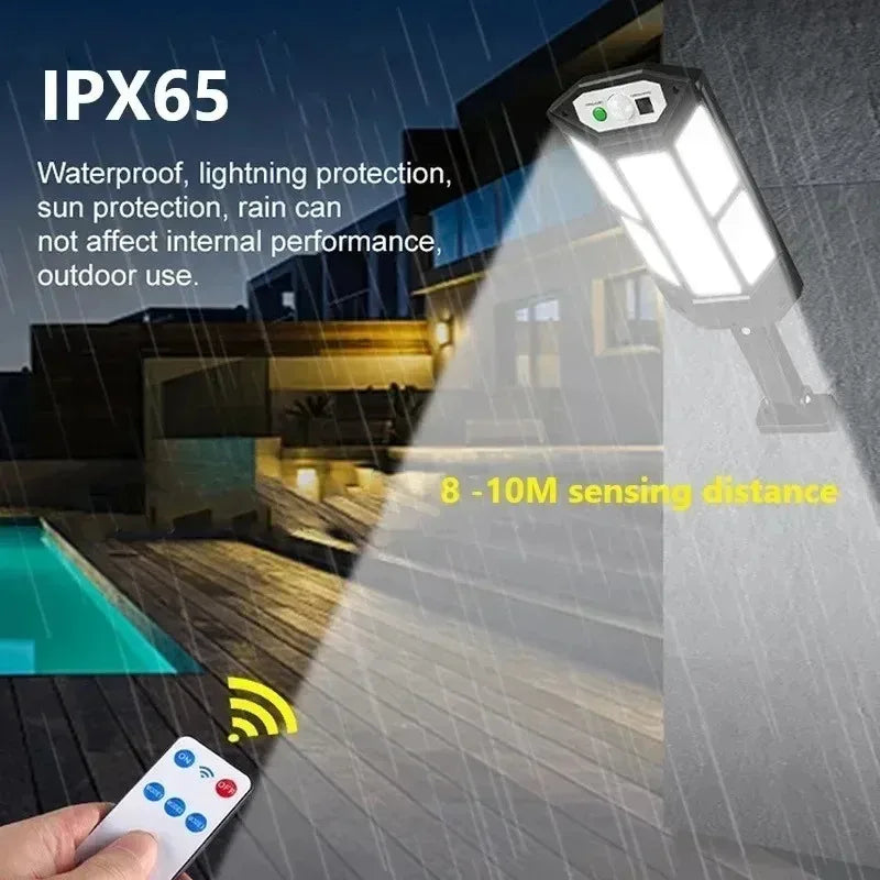 Lampe Solaire Extérieure – Détecteur de Mouvement IP65