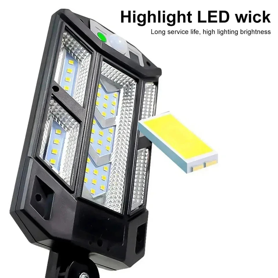 Lampe Solaire Extérieure – Détecteur de Mouvement IP65