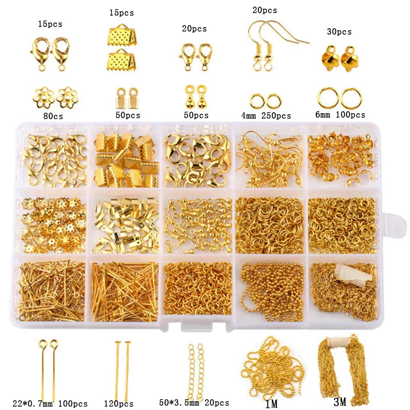 Kit Fournitures Bijoux – Outils et Composants DIY