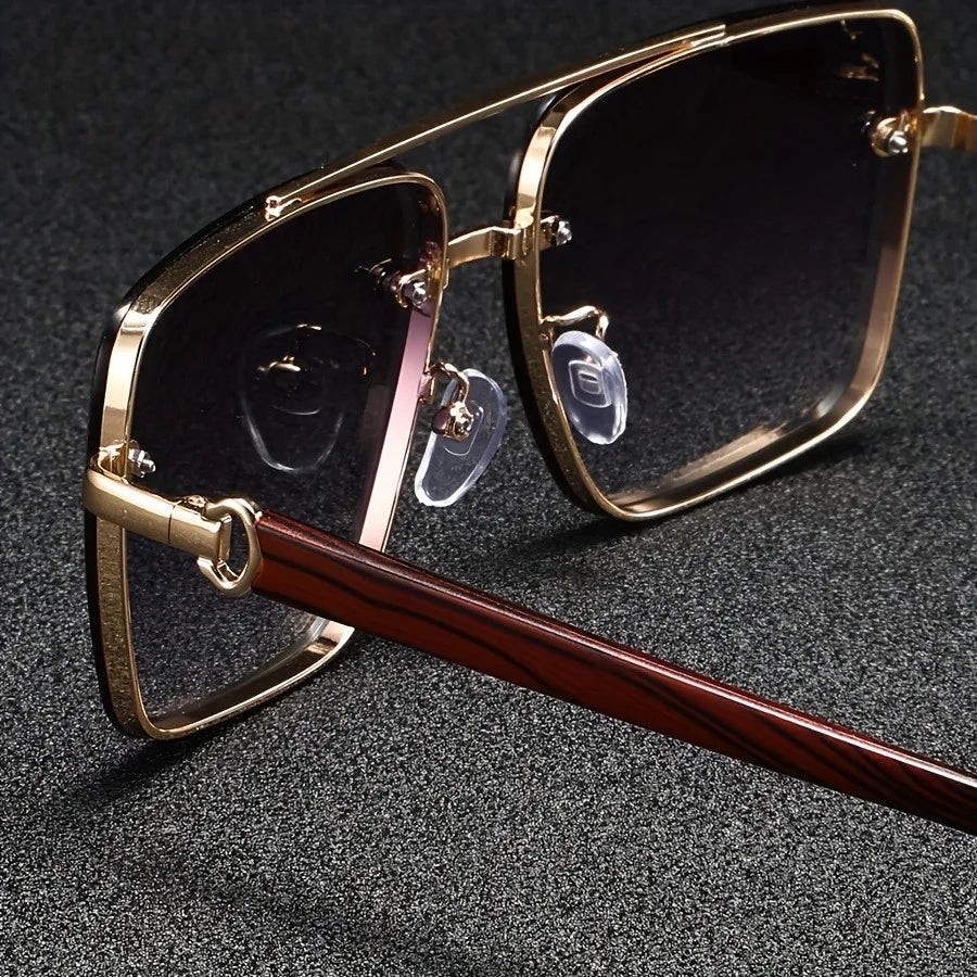 2025 Square Sunglass Men Luxury Vintage Sunglasses Women Trendy Retro Fashion Glasses Gafas De Sol Hombre Lunette Soleil Femme