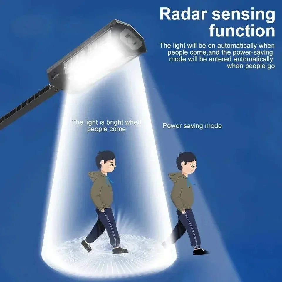 Lampe Solaire Extérieure – Détecteur de Mouvement IP65