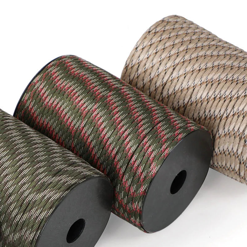 Paracorde Militaire 550 – 9 brins 4mm (50m ou 100m)