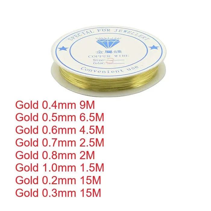 Fil Cuivre Spirale Résistant – 0.2 à 1mm (1.5m à 100m)