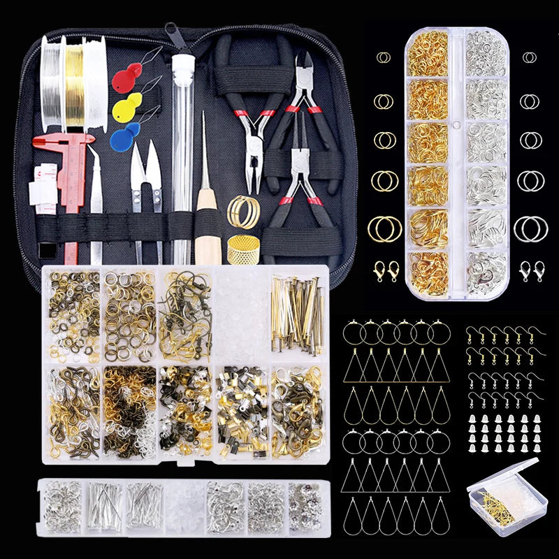 Kit Fournitures Bijoux – Outils et Composants DIY